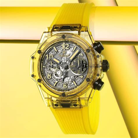 hublot yellow sapphire price|Hublot unico sapphire.